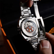 AVI-8 Bell X-1 Glamorous Glennis Automatic Muroc Orange Ltd Edition Watch #AV-4106-22