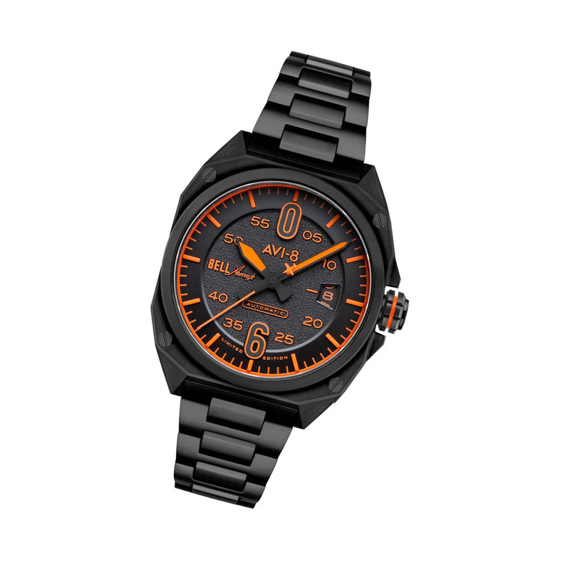 AVI-8 Bell X-1 Glamorous Glennis Automatic Pinecastle Black Ltd Edition Watch #AV-4106-33