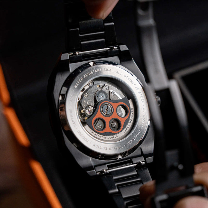 AVI-8 Bell X-1 Glamorous Glennis Automatic Pinecastle Black Ltd Edition Watch #AV-4106-33