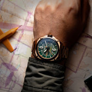 AVI-8 Bell X-1 Glamorous Glennis Automatic Mojave Green Ltd Edition Watch #AV-4106-44