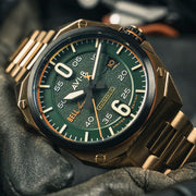 AVI-8 Bell X-1 Glamorous Glennis Automatic Mojave Green Ltd Edition Watch #AV-4106-44