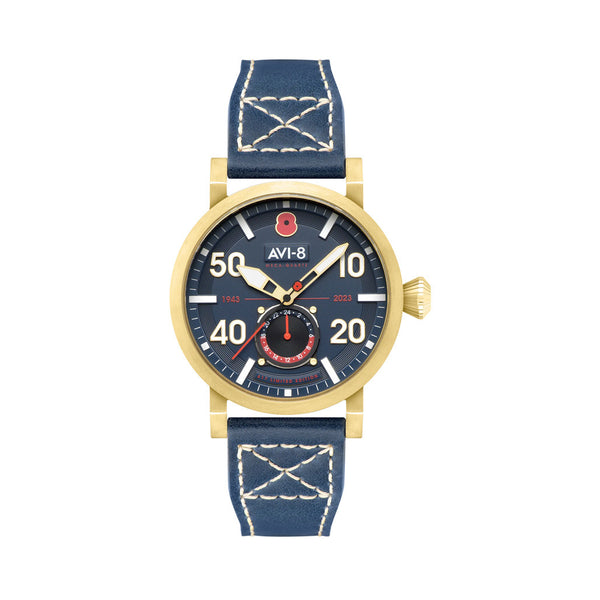 AVI-8 Royal British Legion Meca-Quartz LE Watch with Midnight Blue Dial #AV-4108-RBL-03