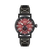 AVI-8 Royal British Legion Meca-Quartz LE Watch with Red Merlot Dial #AV-4108-RBL-04