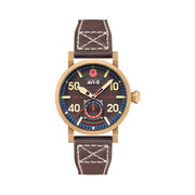 AVI-8 Royal British Legion Meca-Quartz LE Watch with Carbon Brown Dial #AV-4108-RBL-05