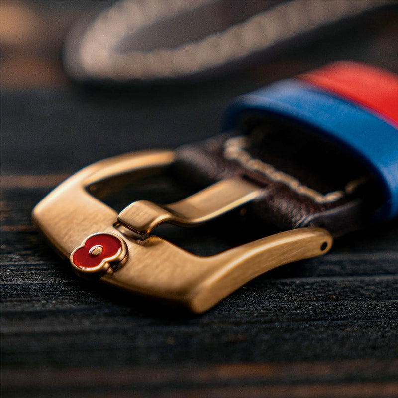 AVI-8 Royal British Legion Meca-Quartz LE Watch with Carbon Brown Dial #AV-4108-RBL-05