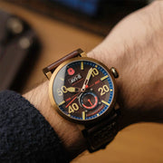 AVI-8 Royal British Legion Meca-Quartz LE Watch with Carbon Brown Dial #AV-4108-RBL-05