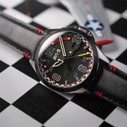 AVI-8 P-51 Mustang Twilight Tear Automatic LE with Twilight Black Dial #AV-4111-01