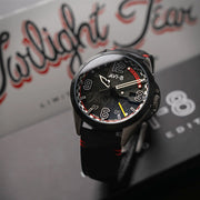 AVI-8 P-51 Mustang Twilight Tear Automatic LE with Twilight Black Dial #AV-4111-01