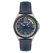 AVI-8 P-51 Mustang Twilight Tear Automatic LE with Twilight Blue Dial #AV-4111-02