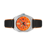 AVI-8 Bell X-1 Machbuster Automatic Orange Dial #AV-4115-02