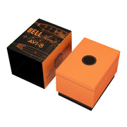 AVI-8 Bell X-1 Machbuster Automatic Orange Dial #AV-4115-02
