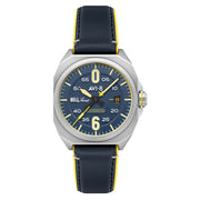 AVI-8 Bell X-1 Machbuster Automatic Catalina Blue Dial #AV-4115-03