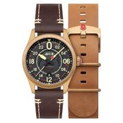 AVI-8 Spitfire D-Day 80 Royal British Legion 24 Hour Automatic Bronze LE #AV-4116-RBL-01