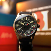 AVI-8 Spitfire D-Day 80 Royal British Legion 24 Hour Automatic Bronze LE #AV-4116-RBL-01