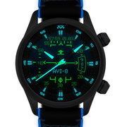 AVI-8 Hawker Harrier HUD Automatic with Gradient Blue Dial #AV-4117-01
