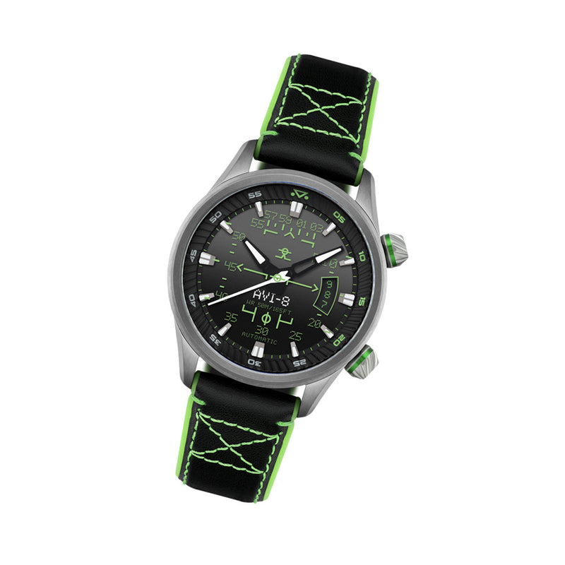 AVI-8 Hawker Harrier HUD Automatic with Gradient Black Dial #AV-4117-02