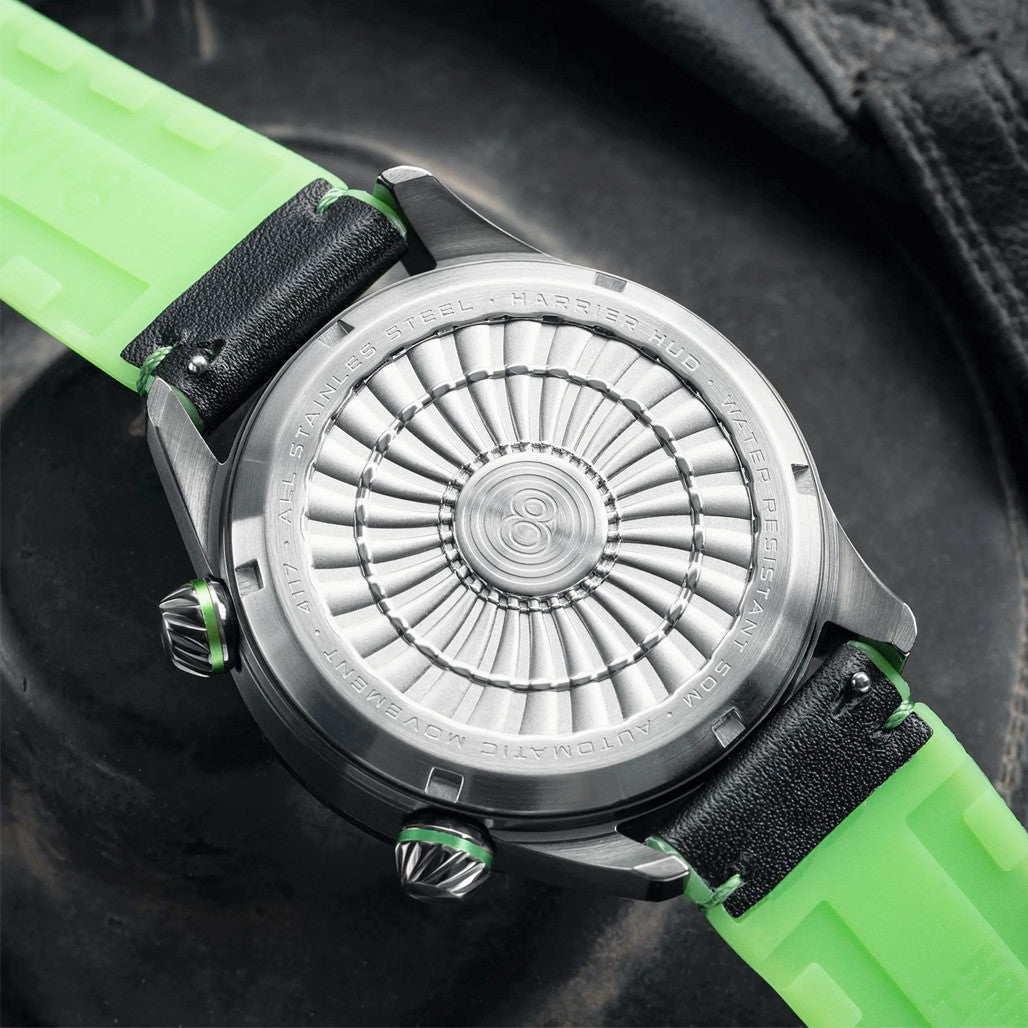 AVI-8 Hawker Harrier HUD Automatic with Gradient Black Dial #AV