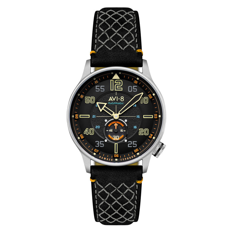 AVI-8 Hawker Typhoon Baldwin Automatic Cool Black Dial #AV-4119-01