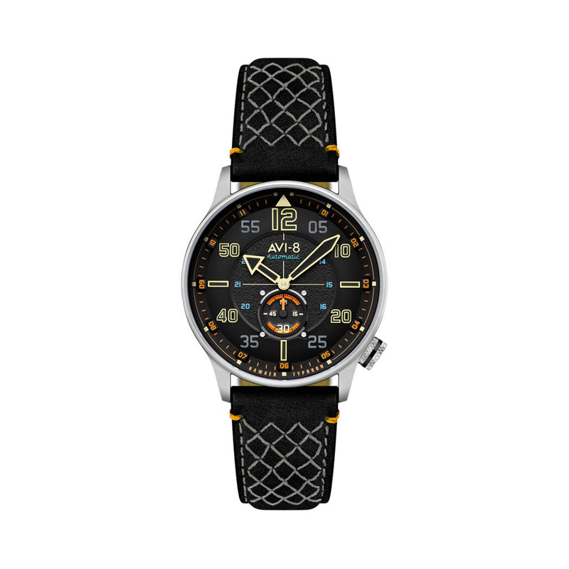 AVI-8 Hawker Typhoon Baldwin Automatic Cool Black Dial #AV-4119-01