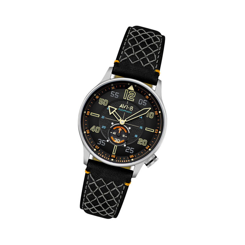 AVI-8 Hawker Typhoon Baldwin Automatic Cool Black Dial #AV-4119-01
