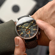 AVI-8 Hawker Typhoon Baldwin Automatic Cool Black Dial #AV-4119-01