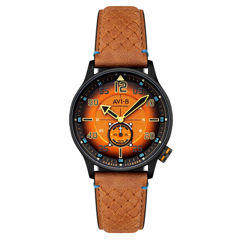 AVI-8 Hawker Typhoon Baldwin Automatic Burnt Orange Dial #AV-4119-02