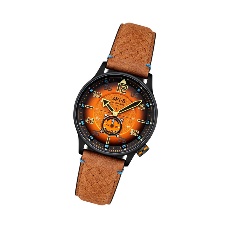 AVI-8 Hawker Typhoon Baldwin Automatic Burnt Orange Dial #AV-4119-02