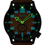 AVI-8 Hawker Typhoon Baldwin Automatic Burnt Orange Dial #AV-4119-02