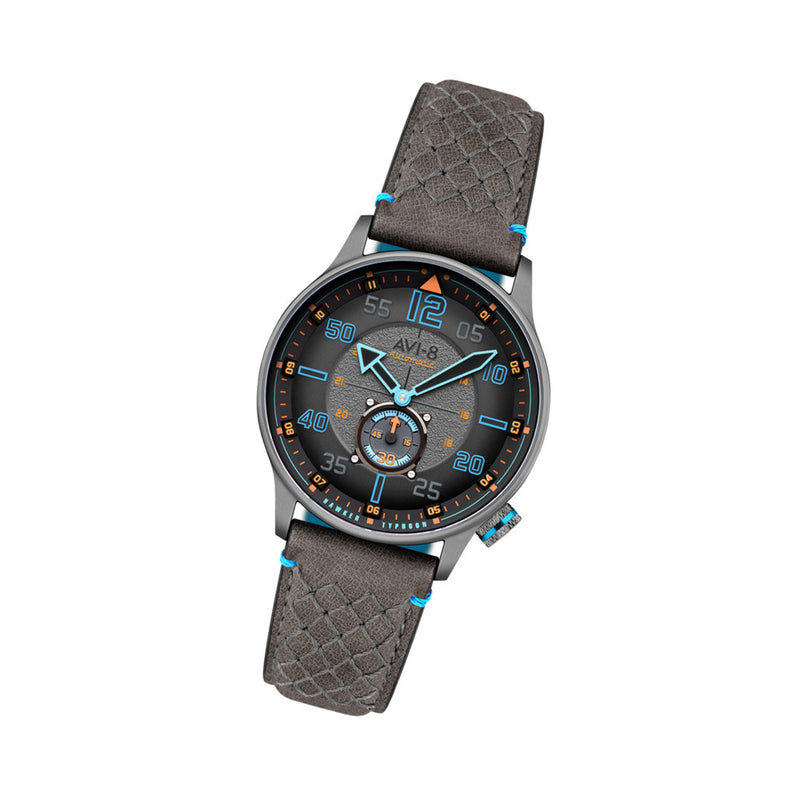 AVI-8 Hawker Typhoon Baldwin Automatic Iron Blue Dial #AV-4119-03