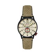 AVI-8 Hawker Typhoon Baldwin Automatic Dark Khaki Dial #AV-4119-04