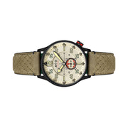AVI-8 Hawker Typhoon Baldwin Automatic Dark Khaki Dial #AV-4119-04