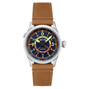 AVI-8 Flyboy Wingman Worldtimer GMT with Atlantic Blue Dial #AV-4120-01