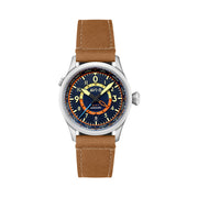 AVI-8 Flyboy Wingman Worldtimer GMT with Atlantic Blue Dial #AV-4120-01