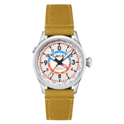 AVI-8 Flyboy Wingman Worldtimer GMT with Sand Green Dial #AV-4120-02
