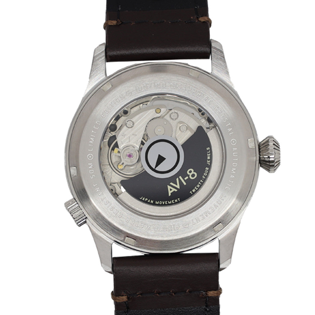 AVI-8 x Islander Limited Edition Flyboy Wingman Worldtimer GMT #AV