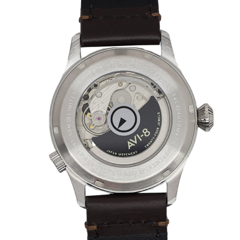 AVI-8 x Islander Limited Edition Flyboy Wingman Worldtimer GMT #AV-4120-06