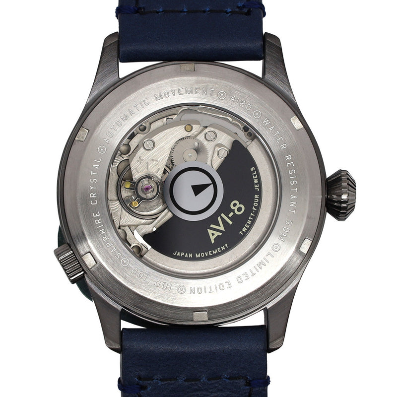 AVI-8 x Islander Limited Edition Flyboy Wingman Worldtimer GMT #AV-4120-07