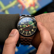 AVI-8 FLYBOY Capcom 1942 Automatic Pixel LE Silver Ace #AV-4121-11