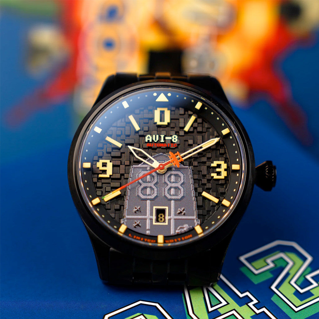 AVI-8 FLYBOY Capcom 1942 Automatic Pixel LE Midnight Ace #AV-4121