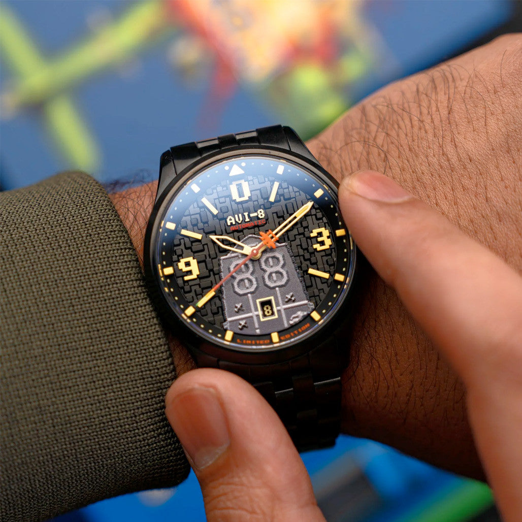 AVI-8 FLYBOY Capcom 1942 Automatic Pixel LE Midnight Ace #AV-4121