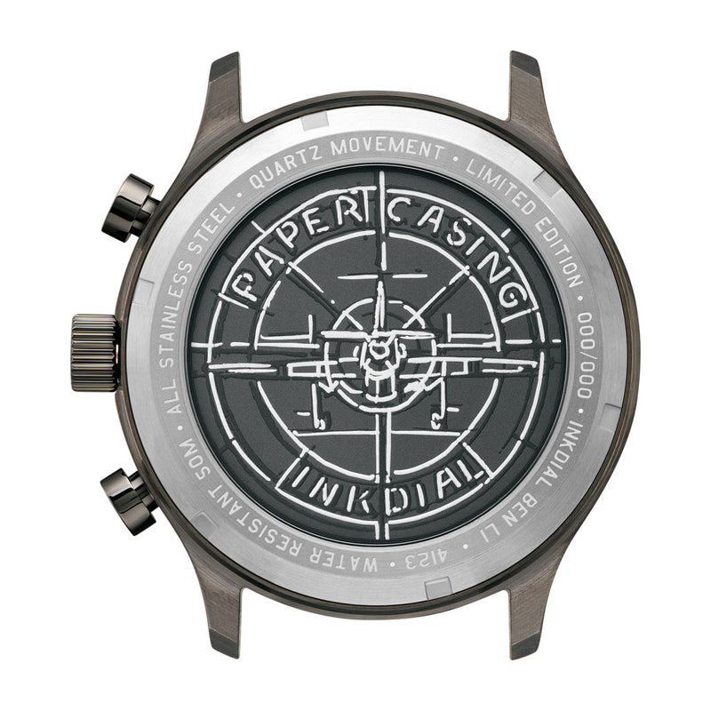 AVI-8  Hawker Hurricane Inkdial Chronograph Limited Edition #AV-4123-01