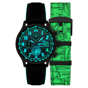 AVI-8  Hawker Hurricane Inkdial Chronograph Limited Edition #AV-4123-01