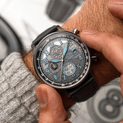 AVI-8  Hawker Hurricane Inkdial Chronograph Limited Edition #AV-4123-01