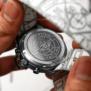 AVI-8  Hawker Hurricane Inkdial Chronograph Limited Edition #AV-4123-01