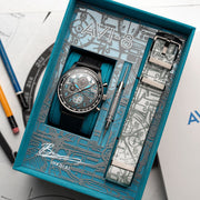 AVI-8  Hawker Hurricane Inkdial Chronograph Limited Edition #AV-4123-01