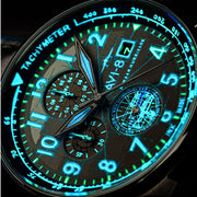 AVI-8  Hawker Hurricane Inkdial Chronograph Limited Edition #AV-4123-01
