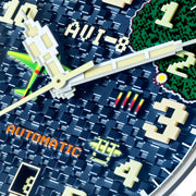 AVI-8 x CAPCOM 1942 Hawker Hurricane Clowes Pixel LE Azure Ace #AV-4126-02