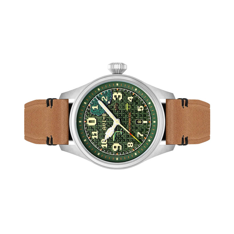 VI-8 x CAPCOM 1942 Hawker Hurricane Clowes Pixel LE Green Ace #AV-4126-03