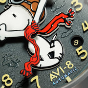 AVI-8 x Peanuts Flyboy Engineer Automatic Snoopy Flying Ace #AV-4133-03