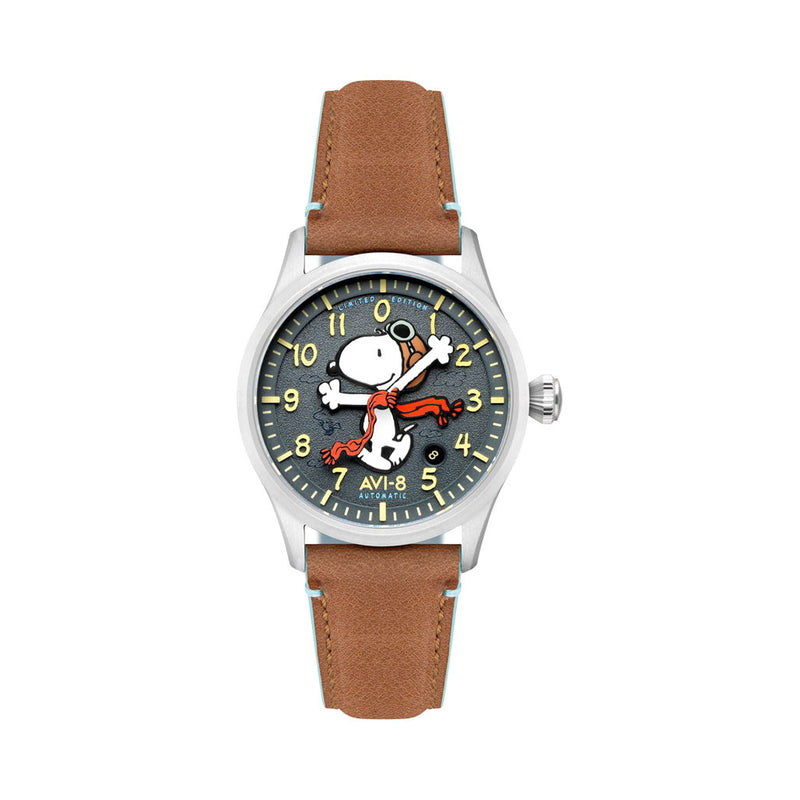 AVI-8 x Peanuts Flyboy Engineer Automatic Snoopy Flying Ace #AV-4133-03
